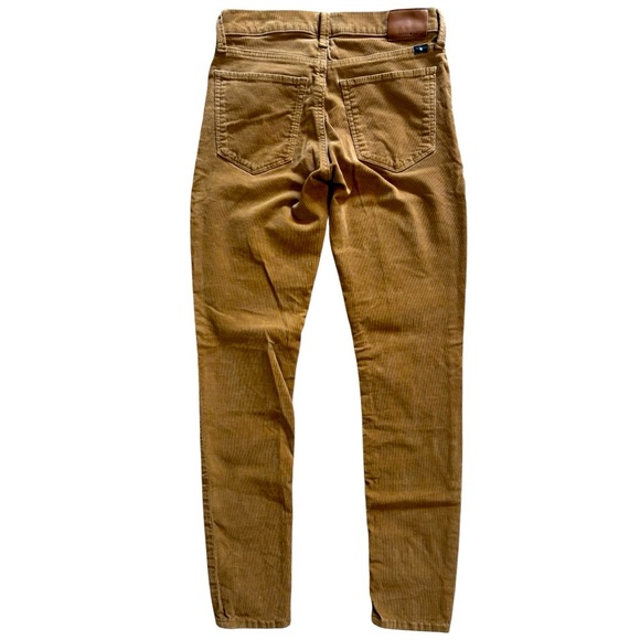 LUCKY BRAND Tan Brown Corduroy Brooke Skinny Pants, Size 2/26 - Picture 2 of 7
